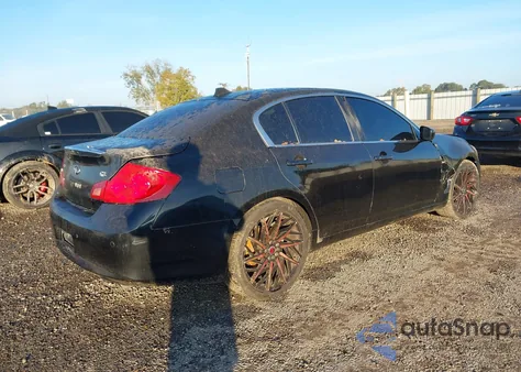 2012 Infiniti G37 Journey z USA, uszkodzony, nr VIN JN1CV6AP7CM931706